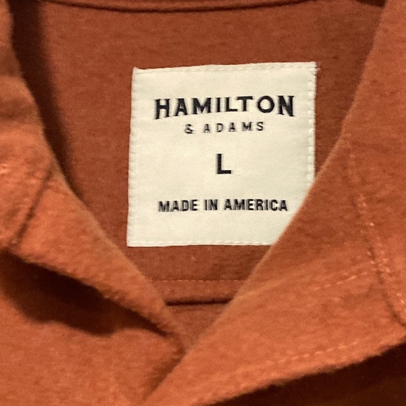 Hamilton Rust Button-Up Shirt - Picture 3 of 8